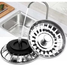 Munico Mutfak Lavabo Süzgeci Tıpa Atık Tıpa Lavabo Filtresi Filtre Lavabo Süzgeci Filtre Yer Süzgeç