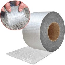 Munico 10 cm x 8 Metre Alüminyum Bant - Su Geçirmez - Ultra Yapışkanlı - Uzunluk Çatı Boru Bant Kaliteli