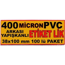 Damga Market Yapiskanli Etiket Lik,şeffaf Etiket Lik,pvc Etiket Lik, Etiket Liği,raf Etiket Liği