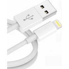 Schitec 3A 60W Usba To Lightning Hızlı Data ve Şarj Kablosu 2 Metre Beyaz X74