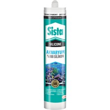 Sista Akvaryum Silikonu Şeffaf, 280 ml