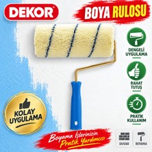 Dekor Boya Rulosu 20 cm