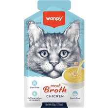 Wanpy Kediler Için Tavuk Eti Çorbası 50G