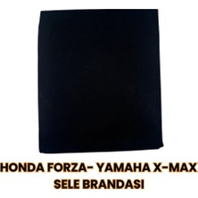 Yıldırım Sele Brandası Siyah Honda Forza 250 Yamaha X-Max 250