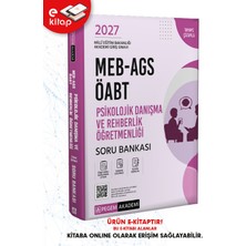 Pegem Akademi Yayıncılık 2027 Meb-Ags Öabt Psikolojik Danışma ve Rehberlik Öğretmenliği E-