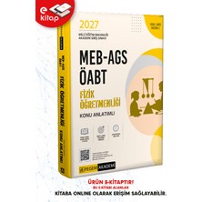 Pegem Akademi Yayıncılık 2027 Meb-Ags Öabt Fizik Öğretmenliği Konu Anlatımlı E-Kitap