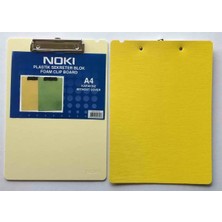 Noki 4420 Plastik Kapaksiz A4 Sekreter Blok Sari