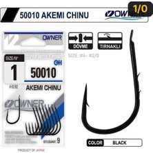 Owner 50010 Akemi Chinu Black Iğne