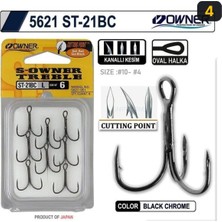 Owner 5621 St-21 Black Chrome Çarpma Iğne