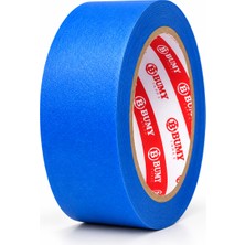 Bumy Mavi Maskeleme Bandı 48 mm x 30 Metre Marin Boya Bantı Isıya Dayanıklı Bant Kağıt Bantları