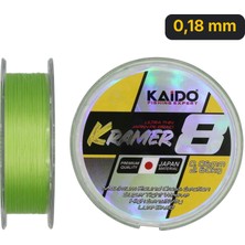 Kaido Kramer Japan 8x Braid 250 mt Lime Green