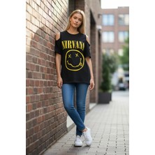 Grizum Omuzları Açık Tshirt