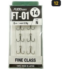 Fudo 2230 Treble Fine Class Nikel 6 Adet Üçlü Iğne