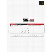 Fjc 2529R Ryusen Two Sliced Kırmızı Olta Iğnesi