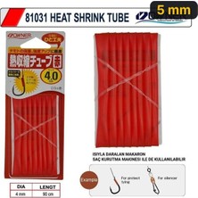 Owner 81031 Heat Shrink Tube 1.2m Red