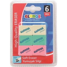 Globox Soft Silgi 6 Lı 2054