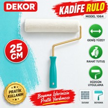 Dekor 1064 Kadife Rulo 25CM