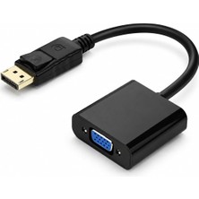 Store Primex PX-1320 Displayport To VGA Aktif Dönüştürücü, Dp Erkek To VGA Dişi Görüntü Çevirici Adaptör, Pc Anakart Ekran Kartı Displayport Çıkışından VGA Monitör Projeksiyon Bağlantı Aparatı, 20 cm