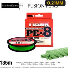Naniwaosakashi Fusion 8x 135MT Mantis Green