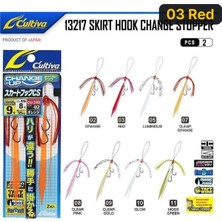 Cultiva 13217 Skirt Hook Seven Change Stopper Tai Rubber Asist