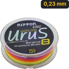 Nippon Urus 8x Braid 150 mt Multi Color Ip Misina