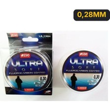 Asso Ultra Soft 150MT Fluorocarbon Kaplamalı Misina