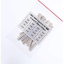 Robiz 0805 Smd Kapasitör Set 16 Tip 320 Parça Yüzey Montaj Film Seramik 10PF 22PF 33PF 47PF 220PF 470PF 1nf 2.2nf 10NF 100NF 470NF 1uf 2.2uf 4.7uf 10UF 22UF