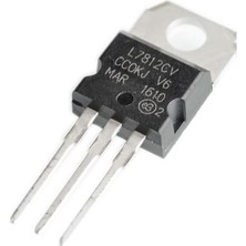 Robiz L7812CV 3 Pin Dc 5V Lineer Voltaj Düşürücü Regülatör Enregre Dıp TO220 Dc Dc 35V 1.5A Ldo