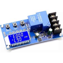 Robiz XY-L30A 30A Akü Şarj Kontrol Koruma Modülü 12V 24V Batarya Kurşun Asit Jel Akü Lityum Li-Lon Pil Dijital LED Ekran