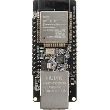 Robiz ESP32-ETH01 Ethernet To Wifi / Bluetooth Çevirici Gateway Modül Embedded Serial Port Kablosuz Haberleşme Kartı WT32-ETH01