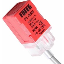 Robiz PL-05N Endüktif 5mm Metal Algılayıcı Sensör Npn No Temassız Proximity Anahtar Dc 10V / 30V Cnc 3D Yazıcı Otomasyon Endüstriyel Kontrol Parça Sayıcı Frekans Sayıcı IP67