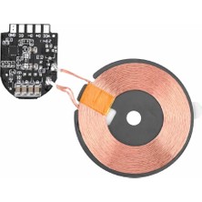 Robiz Kablosuz Şarj Modülü Type C 15W 5V 1A 9V 1.5A Mobil Akıllı Telefon Oyuncak Pil Şarj Qı Wpc V1.2.3 Samsung Apple DFR2V8