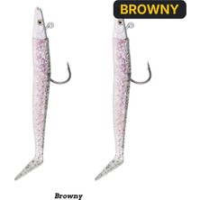 Fujin Zand Eel 11CM 7GR-14GR Double Body+Head Silikon Balık