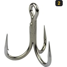 Mustad JL74NP Jaw Lok 4x Strong Üçlü Olta Iğnesi