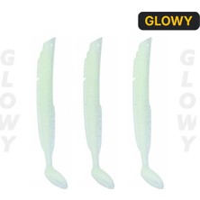 Fujin Salt Eel Body 13CM X3 Silikon Yem Gövde