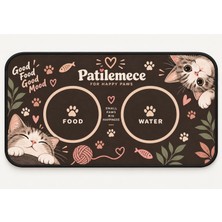 Patilemece Kedi Köpek Mama Paspası Model 02