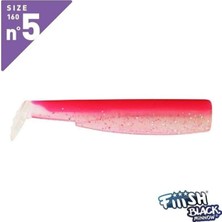 Fiiish BM160/5 BM359 3x-Gövde Rose Fluo Silikon Yem