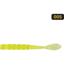 Mustadmustad Aji Worm Fla-Fla Sahte Kurt 5cm - 15Lİ