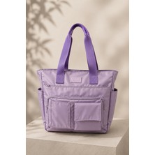 İcone Bag Kumaş Bebek Bakım Çantası, Anne Çantası, Su Itici Kumaş Anne Bebek Çantası, Anne Çantası