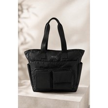 İcone Bag Kumaş Bebek Bakım Çantası, Anne Çantası, Su Itici Kumaş Anne Bebek Çantası, Anne Çantası