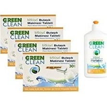 Neva Home Ugreen U Clean Bitkisel Bulaşık Makinesi Tableti 120LI Parlatıcı Hediyeli