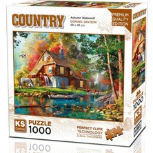 Neva Home 1000 Parça Sonbaharda Su Değirmeni Puzzle - Dominic Davison - 20816