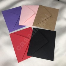 Neva Home Karışık Renkli Küçük Mesaj Zarfı 7x9 cm 10 Adet