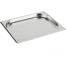 Neva Home Paslanmaz Çelik Gastronom/gastronorm Küvet Gn 1/2-20 (32,5 x 26,5 x 2 Cm)