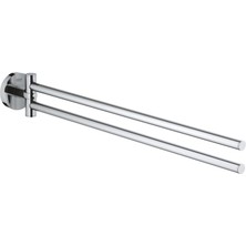 Neva Home Start Ikili Uzun Havluluk, 439 Mm, Duş, Banyo Aksesuarları, Krom, 41183000
