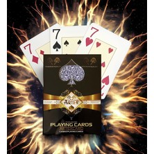 Neva Home Artex Jumbo Boy Plastik Poker Oyun Kağıdı (Casino Playing Cards) (Mavi)