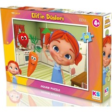 Neva Home 50 Parçalık Kız Çocuk Puzzle - Trt Elif'in Düşleri - ED709-5 Yaş Üzeri - 2,2 mm Karton - 48X34 cm