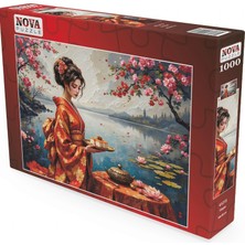 Neva Home 1000 Parça Yetişkin Geyşa Puzzle - 41213