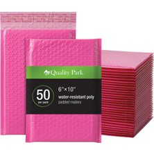 Neva Home Kabarcık Postalar, 15,5 x 22,5 Cm, Pembe Poli Postalar, Dolgulu Zarflar, Nakliye Zarfları, Suya Dayanıklı, Kendinden Mühürlü, Kutu Başına 50 (QUA85858)