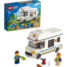 Neva Home City Tatilci Karavanı 60283-5 Yaş ve Üzeri Çocuklar Için 2 Minifigür Içeren Yaratıcı Oyuncak Yapım Seti (190 Parça)